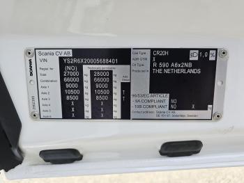 Scania R590 V8 / 6x2 BOOGIE / RETARDER / FULL AIR