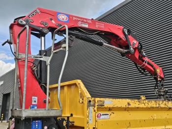 MAN TGM 18.250 4x4 BB / CRANE + 3 SIDE TIPPER