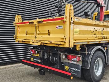 MAN TGM 18.250 4x4 BB / CRANE + 3 SIDE TIPPER