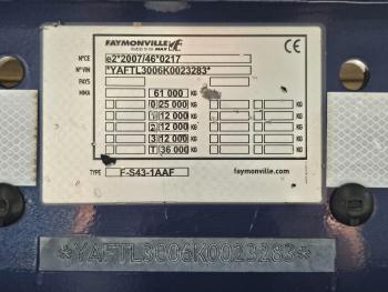 Faymonville F-S43-1AAF / EXTENDABLE / HYDRAULIC RAMPS