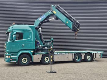 Scania R450 8x2 / HMF 60TM / CRANE / KRAN