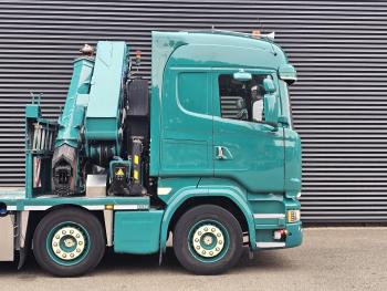 Scania R450 8x2 / HMF 60TM / CRANE / KRAN
