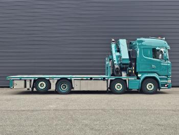 Scania R450 8x2 / HMF 60TM / CRANE / KRAN