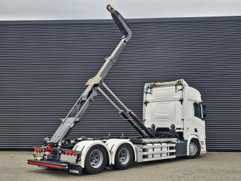 Scania R580 V8 6x2 / HOOKLIFT / HAAKARM / ABROLKIPPER