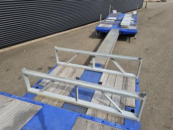 MAX trailer F-S43-1AAF / EXTENDABLE / WHEEL WELL / RADMULDEN