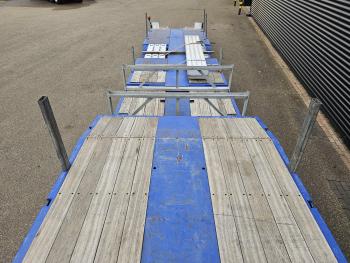 MAX trailer F-S43-1AAF / EXTENDABLE / WHEEL WELL / RADMULDEN