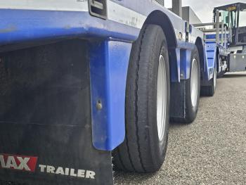 MAX trailer F-S43-1AAF / EXTENDABLE / WHEEL WELL / RADMULDEN