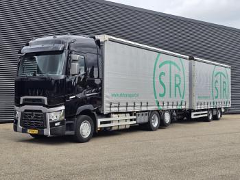 Renault T480 6x2 / COMBI / HEFDAK / SCHUIFDAK