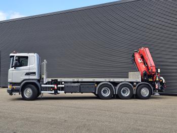 Scania G450 8x4 / RETARDER / FASSI F660 CRANE / KRAN / GRUA