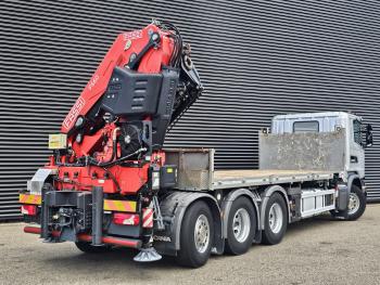 Scania G450 8x4 / RETARDER / FASSI F660 CRANE / KRAN / GRUA