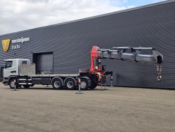 Scania G450 8x4 / RETARDER / FASSI F660 CRANE / KRAN / GRUA