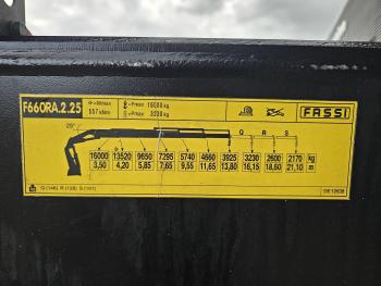 Scania G450 8x4 / RETARDER / FASSI F660 CRANE / KRAN / GRUA