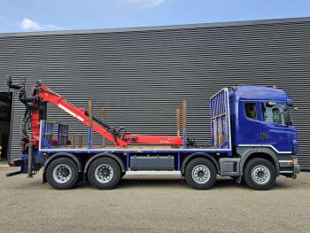 Scania G440 / RETARDER / 8x4 / PALFINGER-EPSILON CRANE