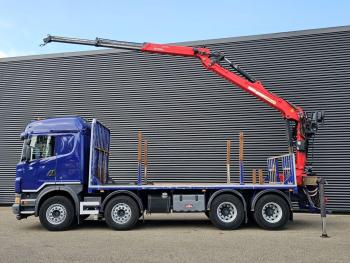 Scania G440 / RETARDER / 8x4 / PALFINGER-EPSILON CRANE