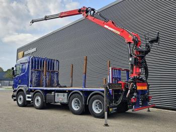 Scania G440 / RETARDER / 8x4 / PALFINGER-EPSILON CRANE
