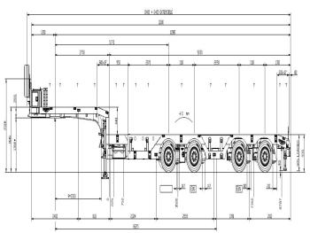 Broshuis 4AOU-16-40 / RADMULDEN / AUSZIEHBAR / 274 cm